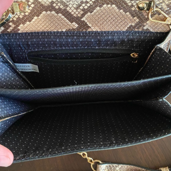 Fake snake skin bag - Picture 5 of 5